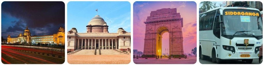 How to get from Bangalore to Delhi