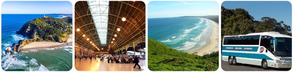 How to get from Byron Bay to Sydney Central Station