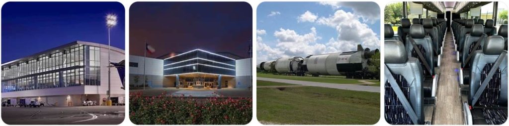 How to get from Houston George Bush Airport to Space Center Houston