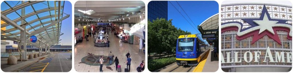 How to get from Minneapolis–St. Paul Airport to Mall of America