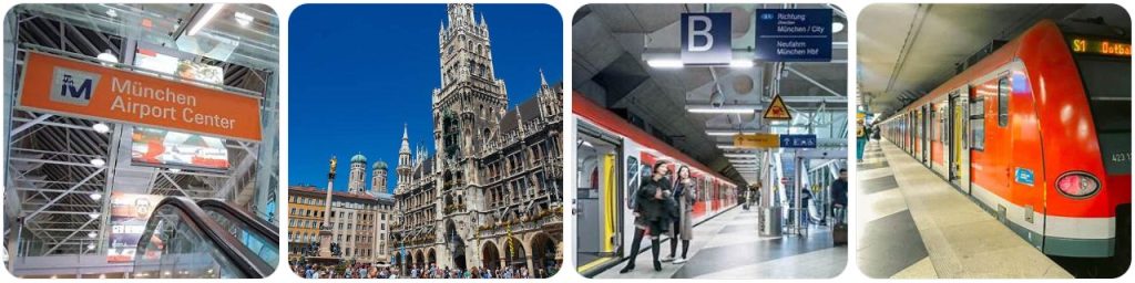 How to get from Munich Airport to Marienplatz
