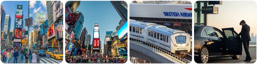 How to get from New York John F. Kennedy Airport to Times Square