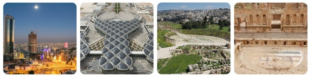 How to get from Amman Queen Alia Airport to Jerash Ruins