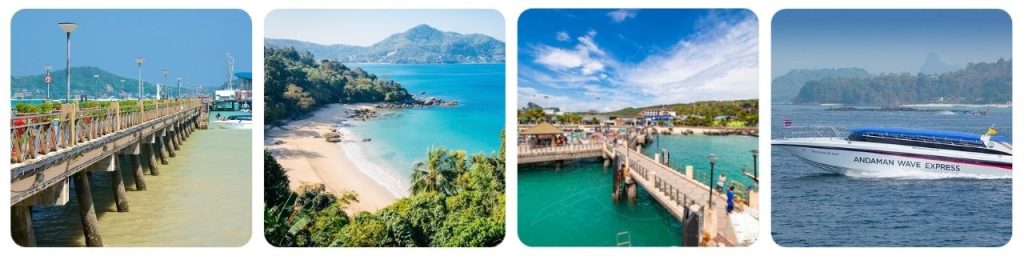 How to get from Ao Chalong Pier Phuket to Ton Sai Pier Koh Phi Phi