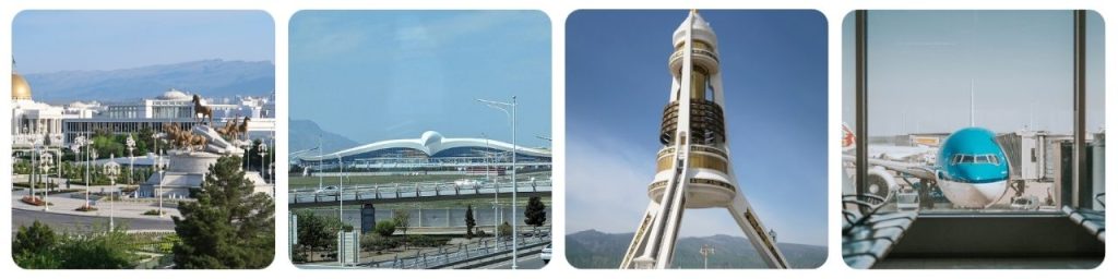 How to get from Ashgabat Airport to Ashgabat City Center