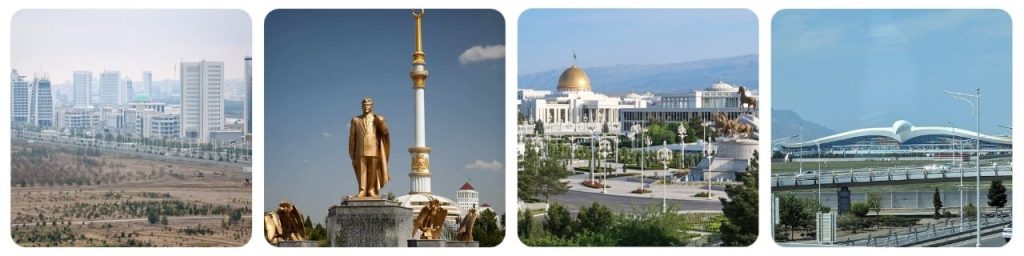 How to get from Ashgabat Airport to Independence Monument