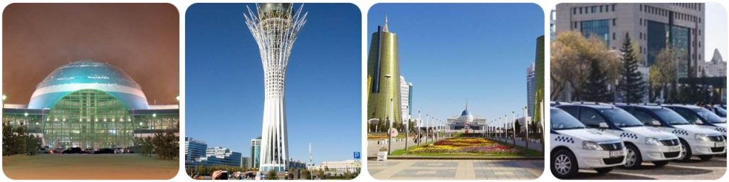 How to get from Astana Nursultan Nazarbayev Airport to Bayterek Tower