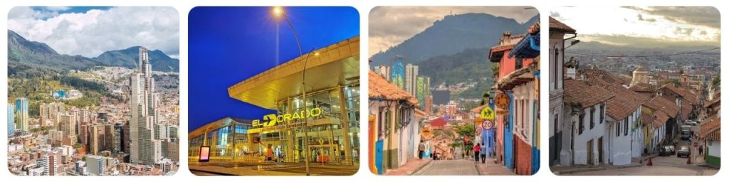 How to get from Bogota El Dorado Airport to La Candelaria