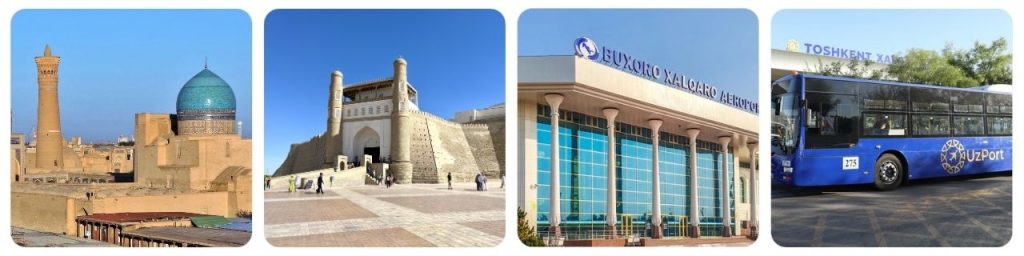How to get from Bukhara Airport to Bukhara Old Town