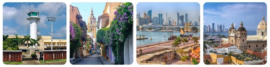 How to get from Cartagena Rafael Núñez Airport to Walled City