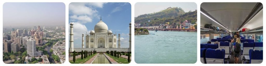 How to get from Delhi to Agra