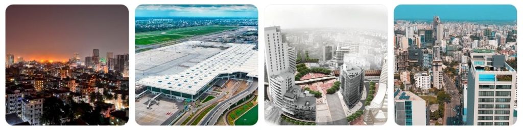 How to get from Dhaka Hazrat Shahjalal Airport to Gulshan
