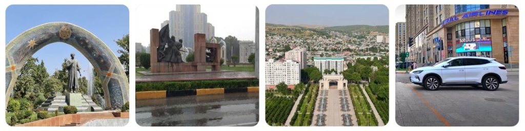 How to get from Dushanbe Airport to Rudaki Park