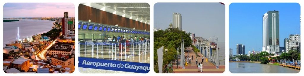 How to get from Guayaquil Jose Joaquin de Olmedo Airport to Malecon 2000
