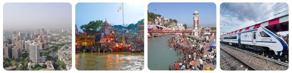 How to get from Haridwar to Delhi