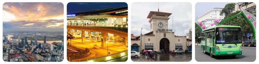 How to get from Ho Chi Minh City Tan Son Nhat Airport to Ben Thanh Market