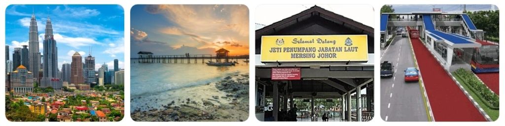 How to get from Kuala Lumpur to Mersing