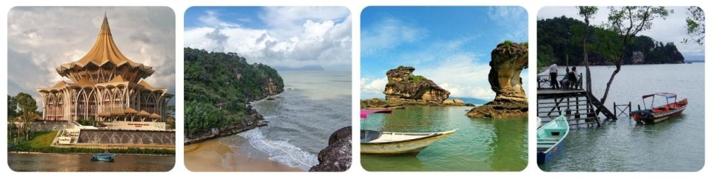How to get from Kuching to Bako National Park