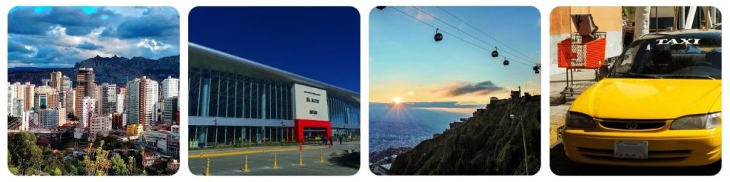 How to get from La Paz El Alto Airport to Sopocachi