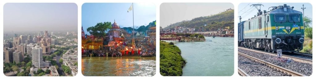 How to get from New Delhi to Haridwar