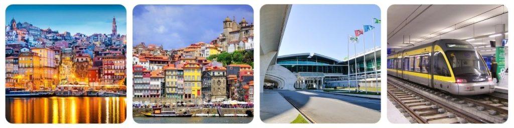 How to get from Porto Airport to Ribeira District