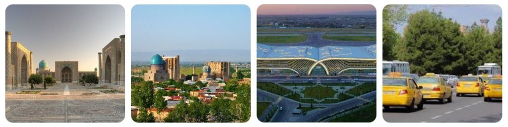 How to get from Samarkand Airport to Registan Square