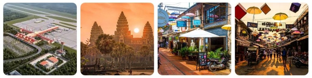 How to get from Siem Reap Airport to Angkor Wat