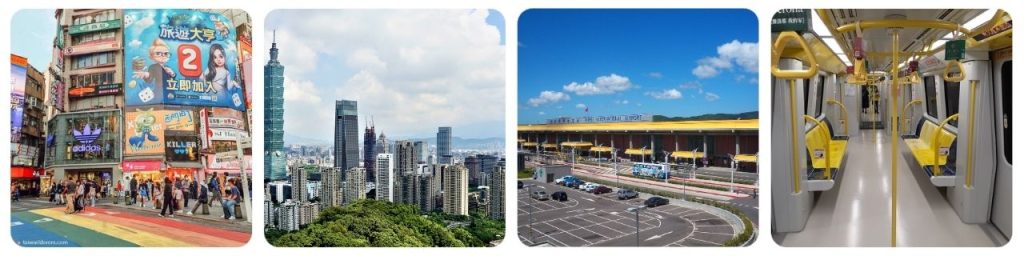 How to get from Taipei Songshan Airport to Ximending