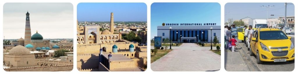 How to get from Urgench Airport to Khiva Itchan Kala