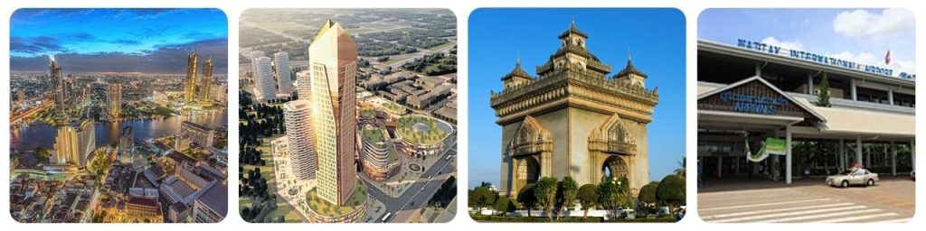 How to get from Vientiane Wattay Airport to Patuxai