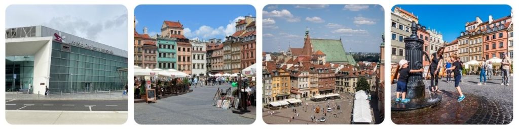 How to get from Warsaw Chopin Airport to Old Town Market Square