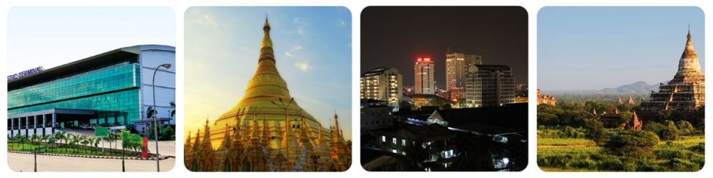 How to get from Yangon Airport to Shwedagon Pagoda