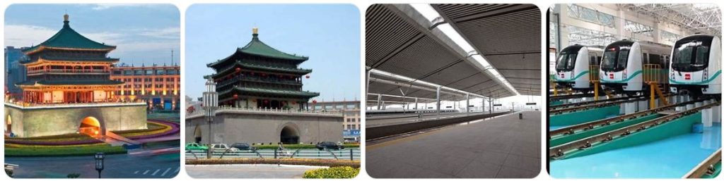 How to get from Bell Tower (Xi’an) to Xi’an North Railway Station