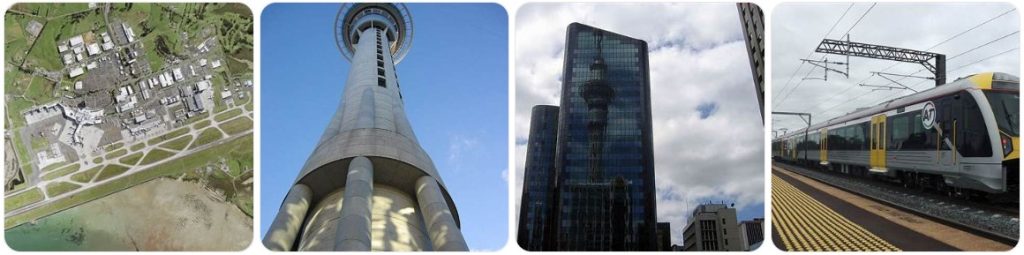 How to get from Auckland Airport to Sky Tower
