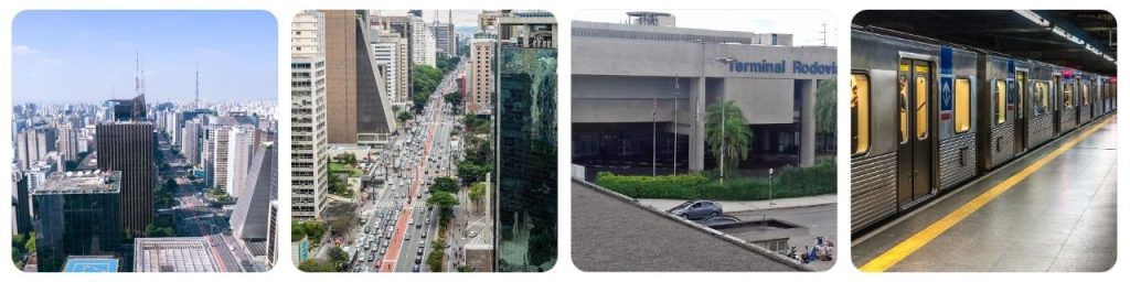 How to get from Avenida Paulista to Terminal Rodoviário Tietê