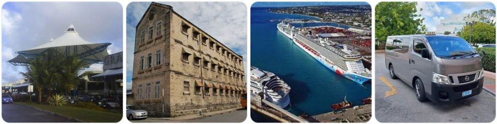 How to get from Barbados Grantley Adams International Airport to Bridgetown Cruise Terminal