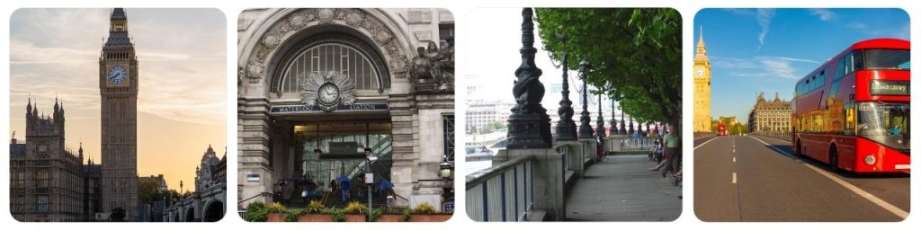 How to get from Big Ben to London Waterloo Station