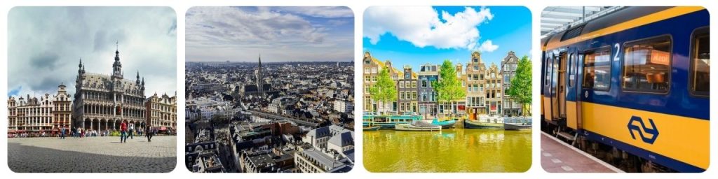 How to get from Brussels to Amsterdam