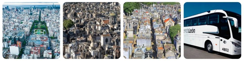 How to get from Buenos Aires Ezeiza Airport to Recoleta Cemetery