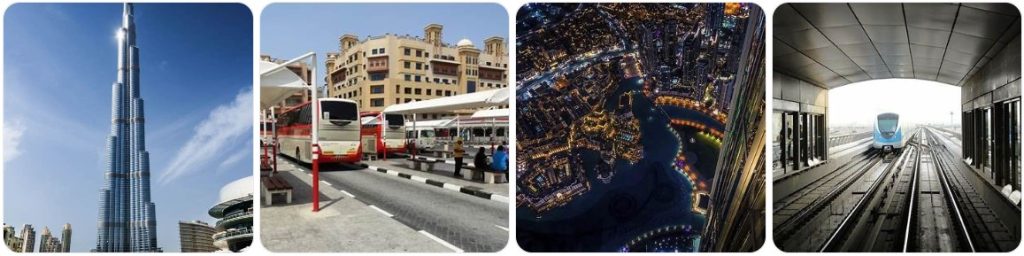 How to get from Burj Khalifa to Dubai Bus Station (Al Ghubaiba)