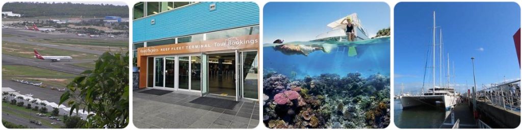 How to get from Cairns Airport to Great Barrier Reef (Reef Fleet Terminal)