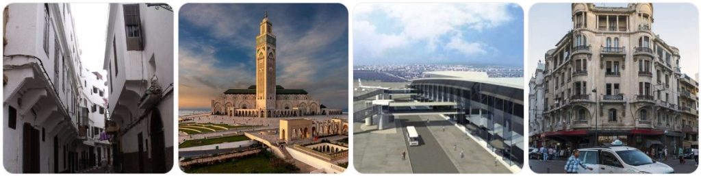 How to get from Casablanca Mohammed V Airport to Medina of Casablanca