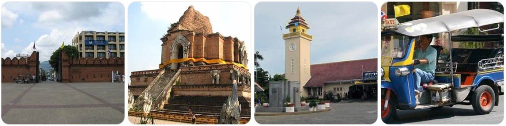How to get from Chiang Mai Old City to Chiang Mai Railway Station