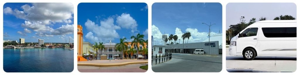 How to get from Cozumel International Airport to Cozumel Cruise Terminal