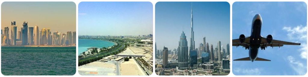 How to get from Doha to Dubai