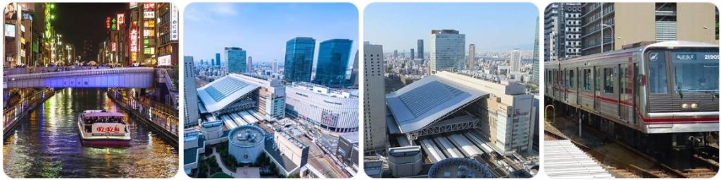 How to get from Dotonbori to Osaka Station
