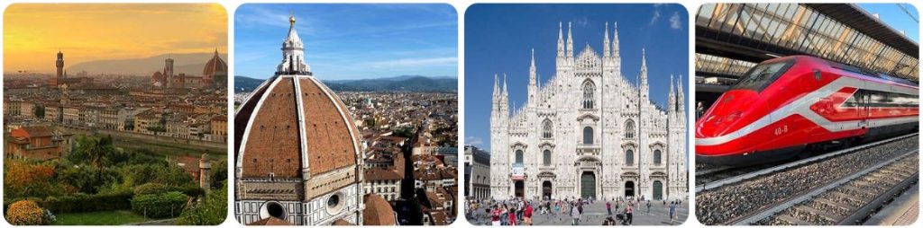 How to get from Florence to Milan