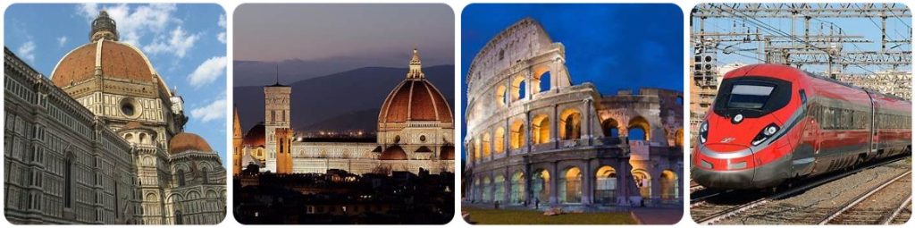 How to get from Florence to Rome