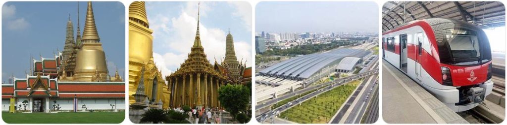 How to get from Grand Palace (Bangkok) to Krung Thep Aphiwat Central Terminal