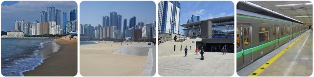 How to get from Haeundae Beach to Busan Station